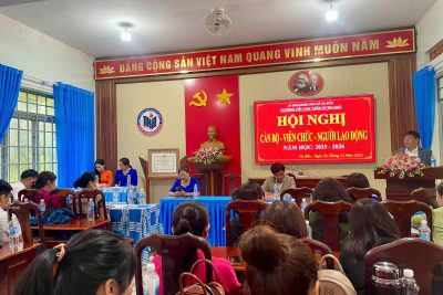 HỘI NGHỊ CÁN BỘ – VIÊN CHỨC – NGƯỜI LAO ĐỘNG TRƯỜNG TIỂU HỌC TRẦN HƯNG ĐẠO NĂM HỌC 2025 – 2026